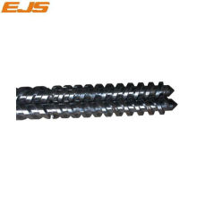 bimetallic parallel twin screw and barrel for PVC extrusion machine